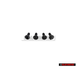 4x Original VW Oval Head Panel Screw - N 0139579