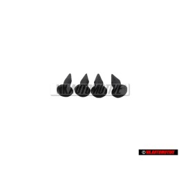 4x Original VW Front Seat Covering Clip Holder - 171881449A 01C