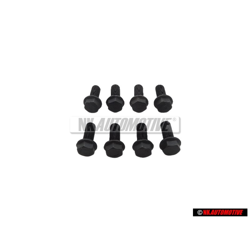 8x Original VW Hexagon Bolt - 082409135