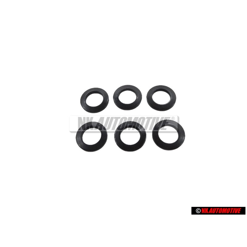 6x Original VW Front Suspension Strut Wishbone Bolt Washer - 171407239A