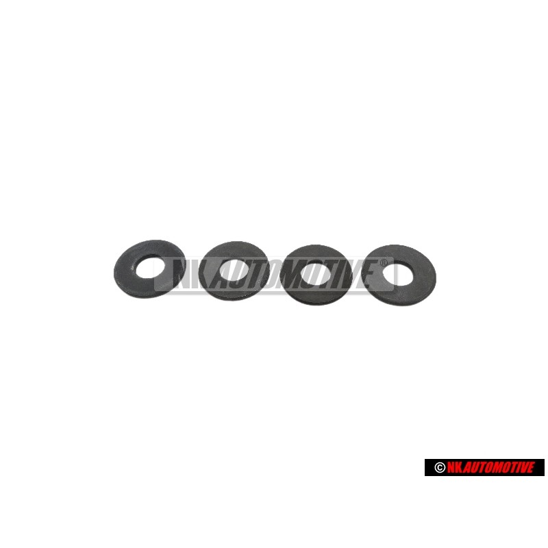 4x Original VW Rear Axle Beam Bracket Washer - 211415939