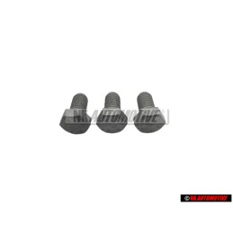 3x Original VW Bolt, Hexagon Head Self-Locking - N 0102276