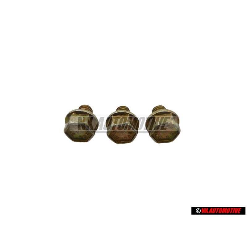 3x Original VW Hexagon Bolt - N90483201