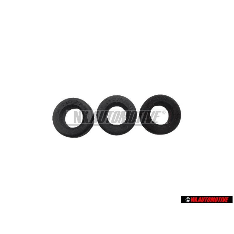 3x Original VW Timing Cover or Oil Dipstick Tube Grommet - 056129669B