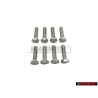 8x Original VW Hexagon Bolt M6x22 - N 0102228