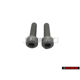 2x Original VW Socket Head Bolt With Hexagon Socket Head - N 0147263