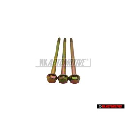 3x Original VW Hex Collared Bolt - N 10243001