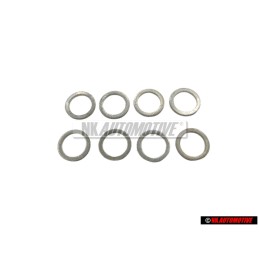 8x Original VW Fuel Pipe Seal Ring - N 0138076