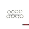 8x Original VW Fuel Pipe Seal Ring - N 0138076