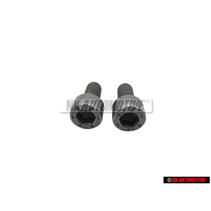 2x Original VW Socket Head Bolt With Hexagon Socket Head - N 0147018