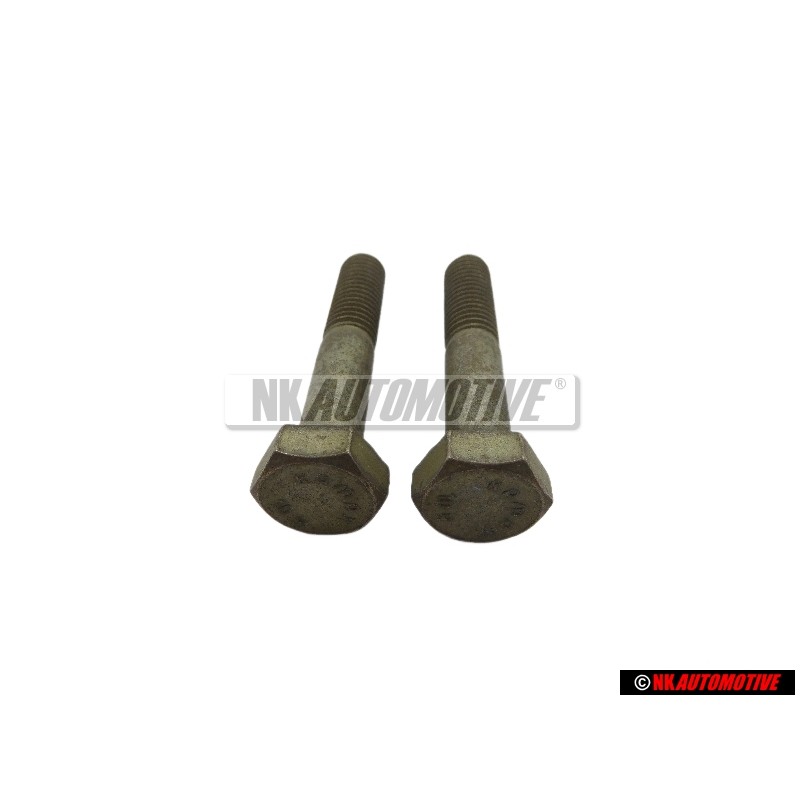 2x Original VW Engine Gearbox Mount Hexagon Bolt M10x55 - N 0104553