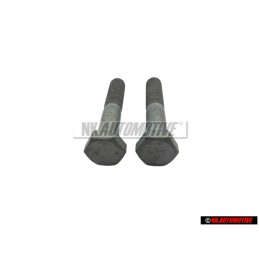 2x Original VW Hexagon Bolt M8x45 - N 01034510