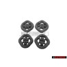 4x Original VW 4 Way Exhaust Rubber Retainer Mount Hanger - 191253147B