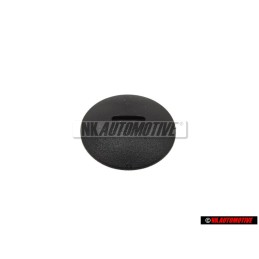 Original VW Press Stud Satin Black - 2H0867931 9B9