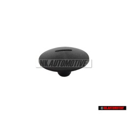 Original VW Press Stud Satin Black - 2H0867931 9B9