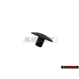 Original VW Press Stud Satin Black - 2H0867931 9B9