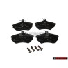 Original VW 1 Set Of Brake Pads With Wear Display For Disc Brakes - JZW698151F