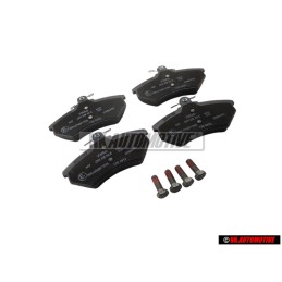 Original VW 1 Set Of Brake Pads With Wear Display For Disc Brakes - JZW698151F