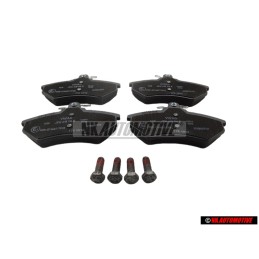 Original VW 1 Set Of Brake Pads With Wear Display For Disc Brakes - JZW698151F