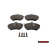 Original VW 1 Set Of Brake Pads With Wear Display For Disc Brakes - JZW698151F