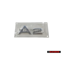 Original Audi A2 Rear Boot Badge Emblem Chrome - 8Z0853741B 2ZZ