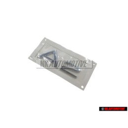 Original Audi A2 Rear Boot Badge Emblem Chrome - 8Z0853741B 2ZZ