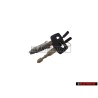 Original VW Rear Boot Lid Lock Cylinder with Keys - 865827573C