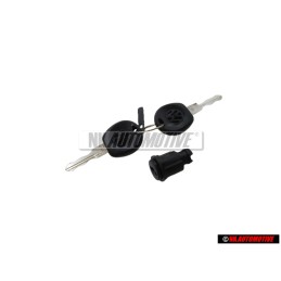 Original VW Glove Box Lock Cylinder with Keys - 357857113