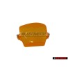 Original Audi Window Indicator Flashing Glass Yellow Front Left - 855953157