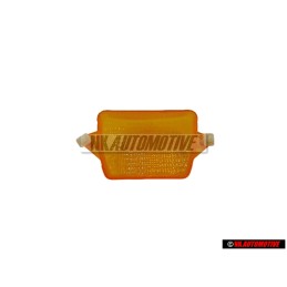 Original Audi Window Indicator Flashing Glass Yellow Front Left - 855953157