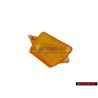 Original Audi Window Indicator Flashing Glass Yellow Front Left - 855953157