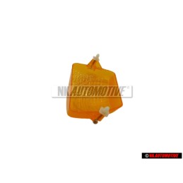 Original Audi Window Indicator Flashing Glass Yellow Front Left - 855953157