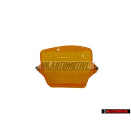 Original Audi Window Indicator Flashing Glass Yellow Front Left - 855953157