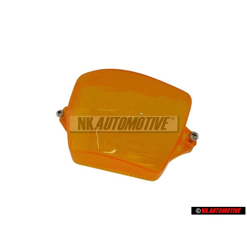 Original Audi Window Indicator Flashing Glass Yellow Front Right - 855953158