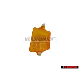 Original Audi Window Indicator Flashing Glass Yellow Front Right - 855953158