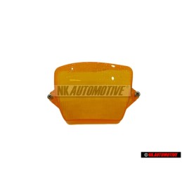 Original Audi Window Indicator Flashing Glass Yellow Front Right - 855953158