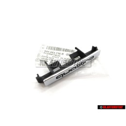 Original Audi QUATTRO Front Grill Badge Emblem Chrome - 4A5853736B 2ZZ