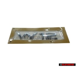 Original Audi W12 Rear Boot Badge Emblem Chrome - 4E0853743T 2ZZ