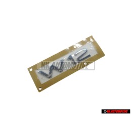 Original Audi W12 Rear Boot Badge Emblem Chrome - 4E0853743T 2ZZ