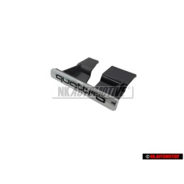 Original Audi QUATTRO Front Grill Badge Emblem Chrome - 8P3853736 2ZZ