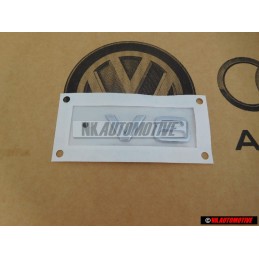 Original Audi V8 Rear Boot Badge Emblem Chrome - 8E0853601B