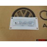 Original Audi V8 Rear Boot Badge Emblem Chrome - 8E0853601B