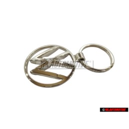 Original VW New Logo Metal Keychain Keyring Keytag - 000087010BN