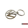 Original VW New Logo Metal Keychain Keyring Keytag - 000087010BN