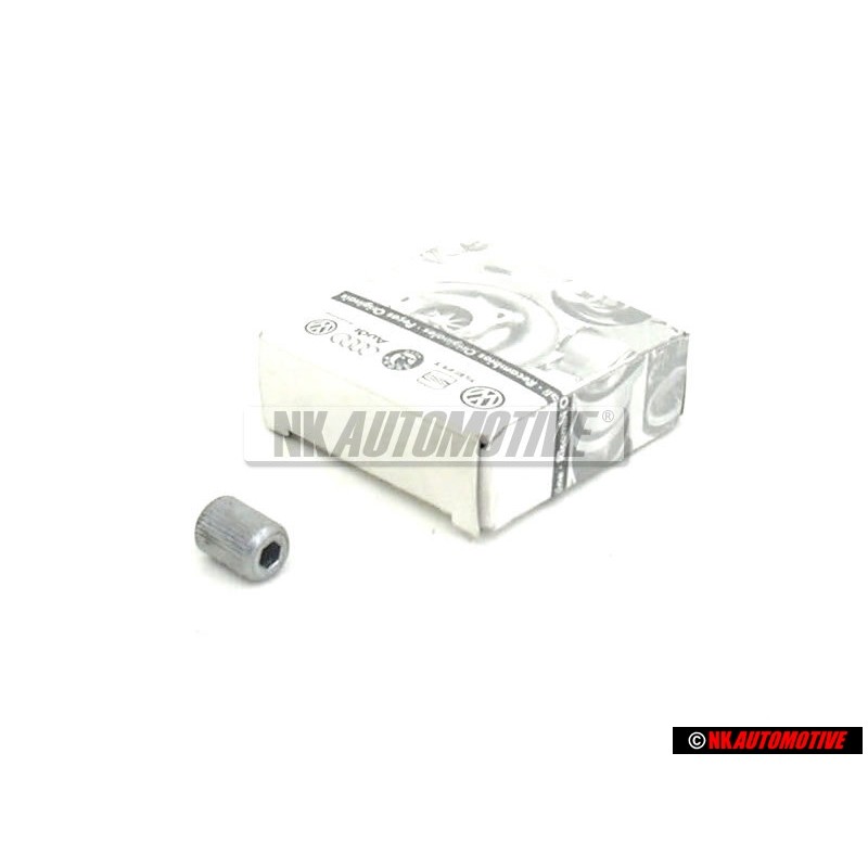 Original VW Dash Extra Gauge Knurled Nut - 411957117