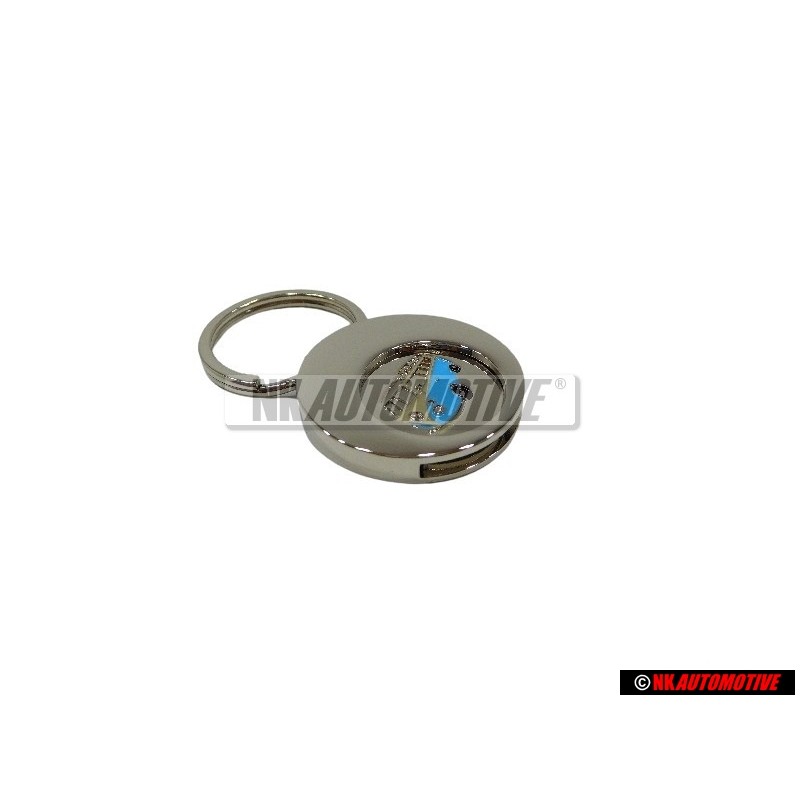 Original VW Shopping Trolley Token Silver - 231087010B JKA