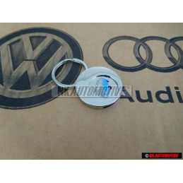 Original VW Shopping Trolley Token Silver - 231087010B JKA