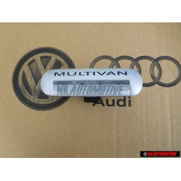 Original VW MULTIVAN Entry Lighting With Lettering Silver - 7E5947415A 72A
