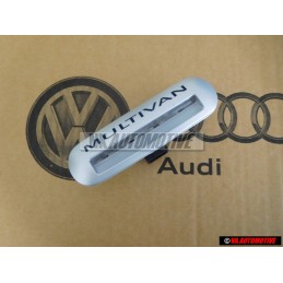 Original VW MULTIVAN Entry Lighting With Lettering Silver - 7E5947415A 72A
