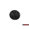 Original VW Rear Boot Badge Emblem Black 50mm - 191853601B 01C